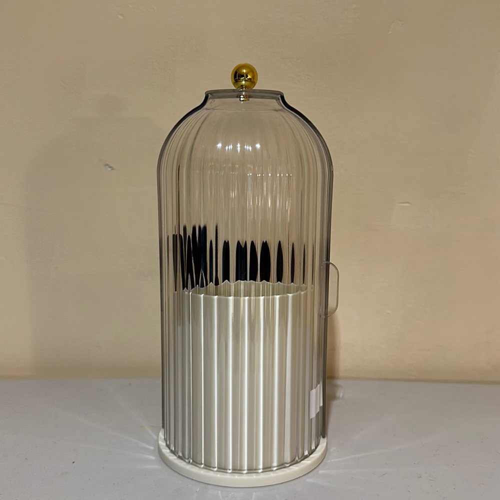 Birdcage cosmetic storage box